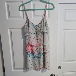 Forever 21 Polka Dot Mini Dress - Pink, Blue, Black